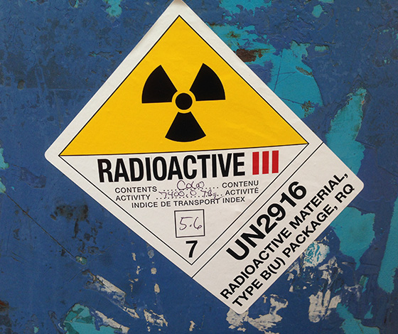 Radioactive label